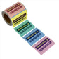 Postmates Multicolor Sticker Seals (250/roll)