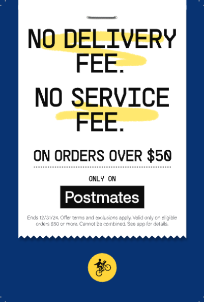 Postmates 2024 Promo Cards (100)